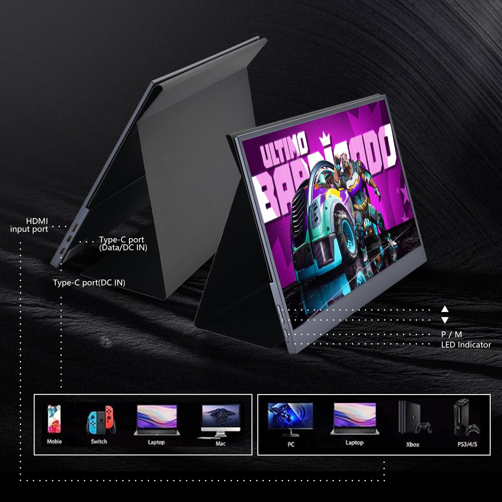 Amazon.com: G-STORY 17.3 Portable Monitor 240Hz Laptop Monitor